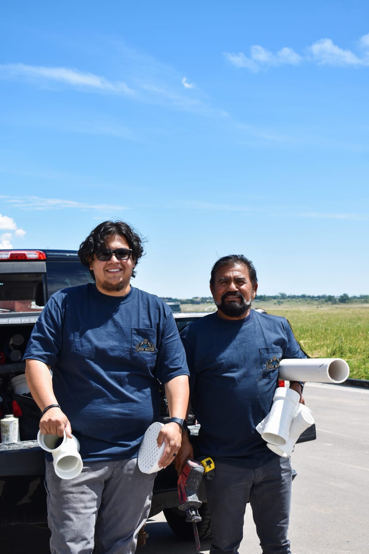 Jose and Manuel Ortega, the team behind Livin’ Water Plumbing
